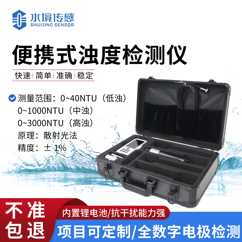 便攜式濁度檢測儀：精準、快速、隨行水質監測